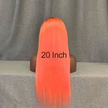 Load image into Gallery viewer, Pink Wig Ombre Color Lace Front Wig
