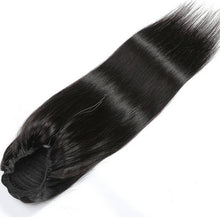 Load image into Gallery viewer, Drawstring Human Hair Ponytail Extension Wrap Around Long Straight Ponytail Hair
