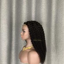 Load image into Gallery viewer, Curly Wig 18 Inch 4×4 Custom Lace Closure Wig 100% Human Hair
