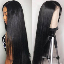 Load image into Gallery viewer, Straight Hair 13×4 Lace Front Wigs Virgin Human Hair Wigs - Ross Pretty Hair Official
