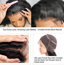 Load image into Gallery viewer, Deep Wave 360 Lace Wigs With Pre-plucked Hair Glueless Install
