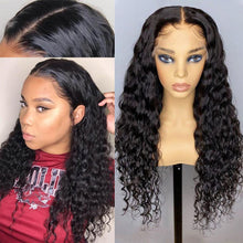 Load image into Gallery viewer, Water Wave 13×4 HD Lace Frontal Wigs Human Hair Wigs - Ross Pretty Hair Official
