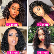 Load image into Gallery viewer, Short Wig Water Wave 13×4 Lace Front Wigs
